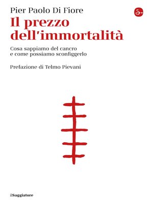 cover image of Il prezzo dell'immortalità